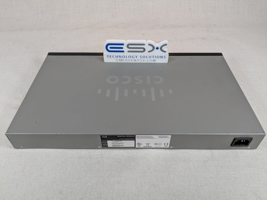 Cisco SLM224GT 24 Port 10/100 Ethernet Switch SF200-24