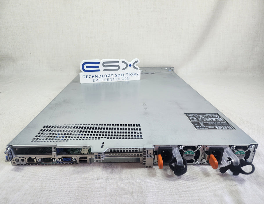 Dell PowerEdge R640 8x 2.5” CTO Rack Server – 2x Heatsink, 2x PSU, iDRAC