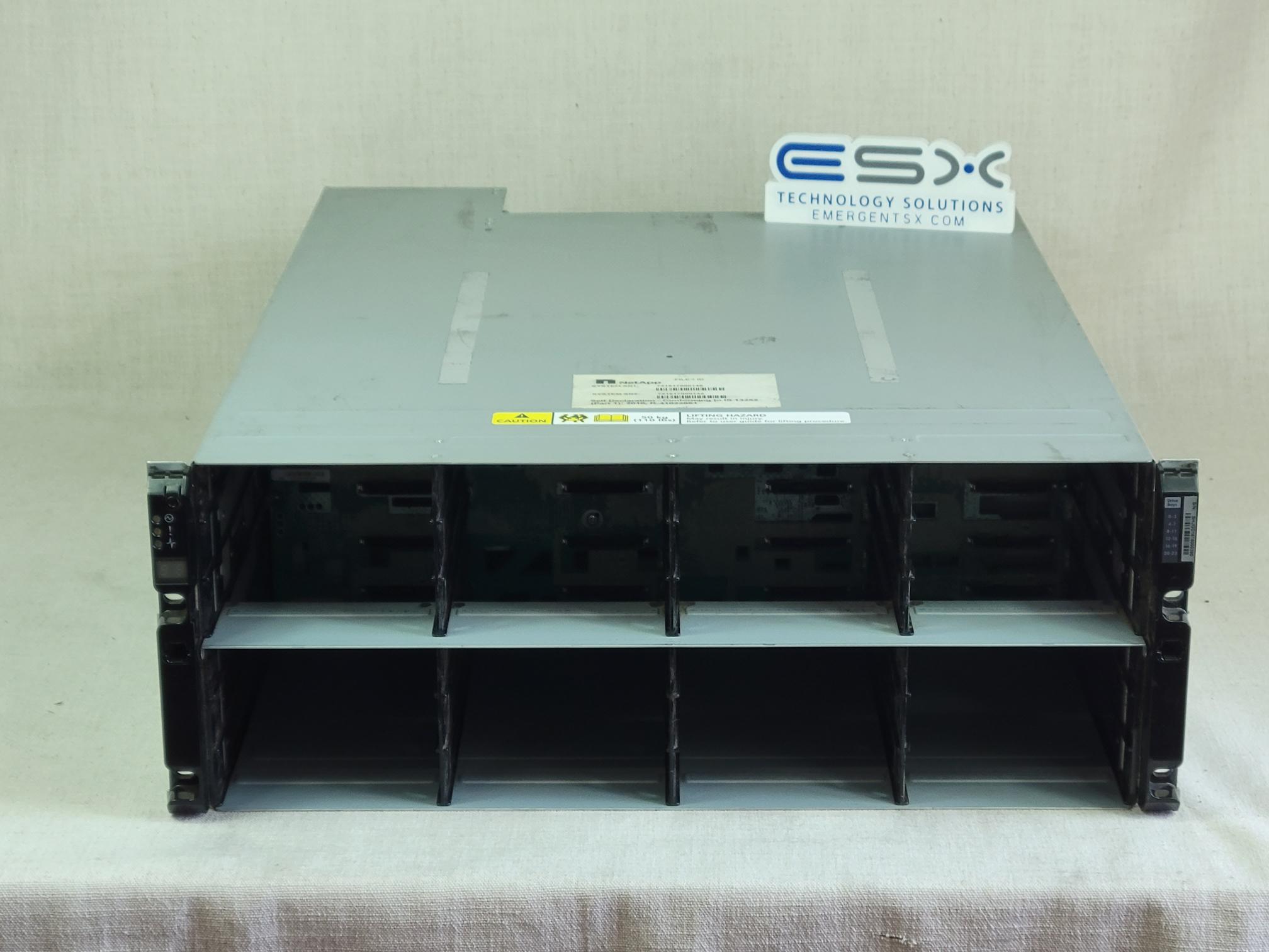 NetApp FAS2554A-001-R6 4U Dual Controller Filer System Chassis – No HD ...