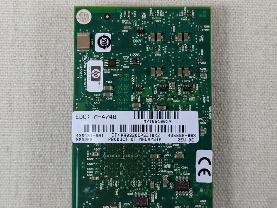 HP 436431-001 NC364T Quad Port PCIe Gigabit Server Adapter