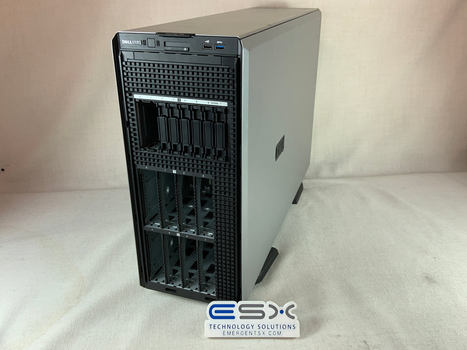 Dell PowerEdge T550 8x 3.5" + 8x 2.5" NVMe Tower Server 1x 12C Silver 4310, 32GB