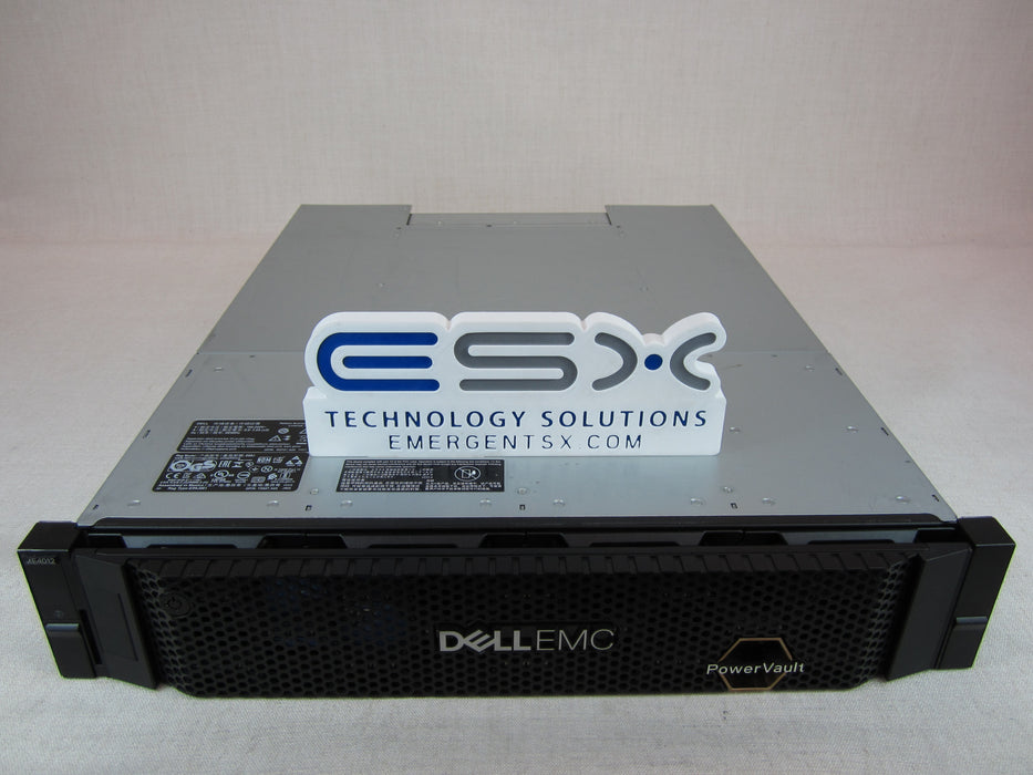 144TB Dell PowerVault ME4012 Storage - 2x 10G SFP+/16GB FC Controller, 2x PSU