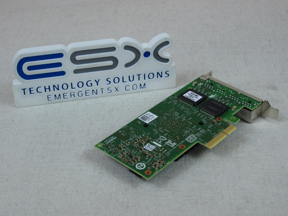 Dell T34F4 Intel i350-T4 Quad-Port GbE NIC Gigabit Ethernet Server Adapter LP