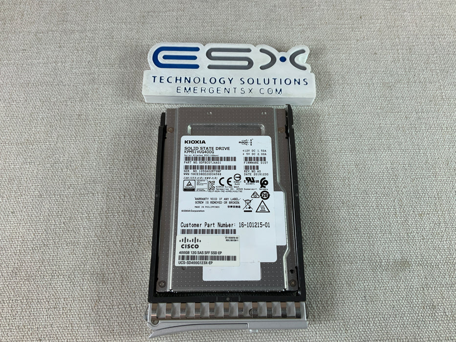 Cisco UCS-SD400G123X-EP 400GB 12Gb/s 2.5" SAS Enterprise Performance SSD