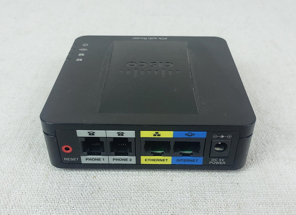 Cisco SPA122 ATA with Router 2 Port VOIP
