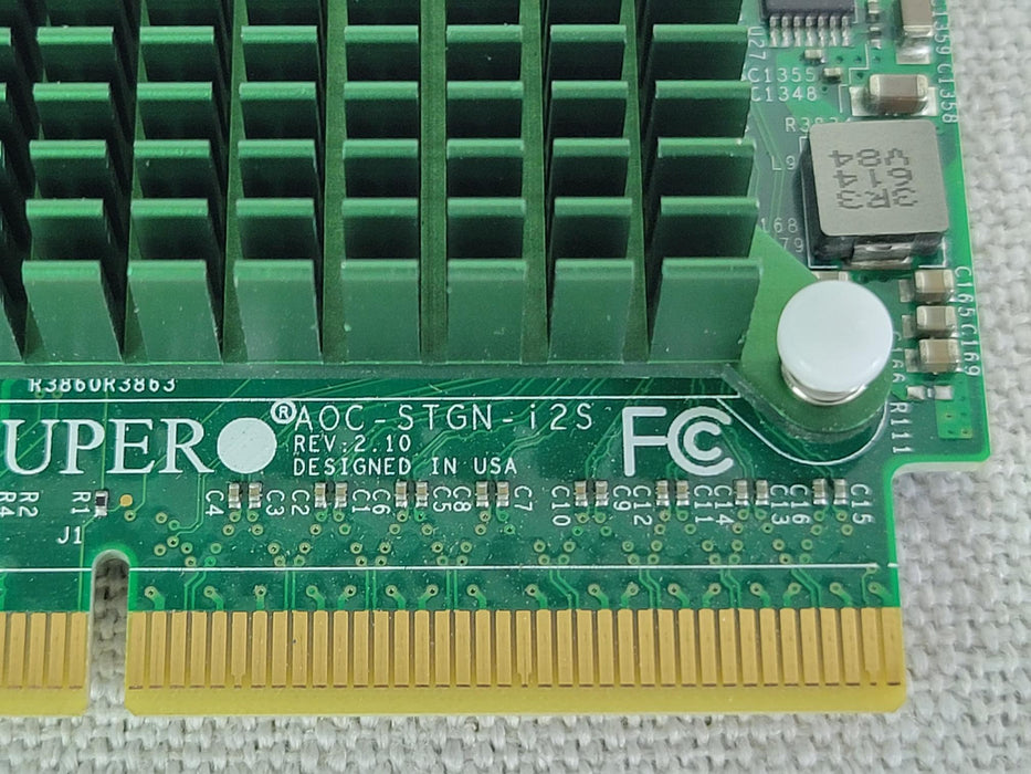 SuperMicro AOC-STGN-I2S Dual Port 10G SFP+ Network Adapter Card Intel 82599