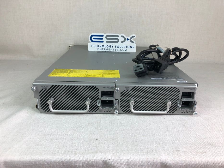 Cisco ASA 5585-X Adaptive Security Appliance 2x SFR SSP-10, RMK, No PSU