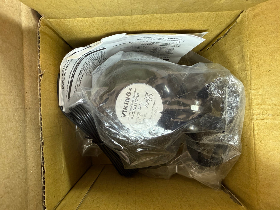 Open Box Viking Electronics PA-2A 2-Watt Paging Amplifier and Loud Ringer Horn