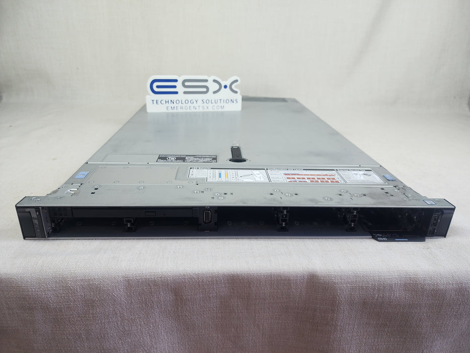 Dell PowerEdge R640 8x 2.5” CTO Rack Server – 2x Heatsink, 2x PSU, iDRAC