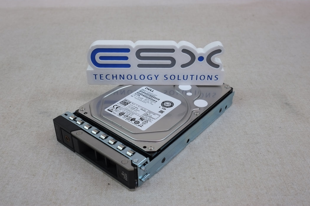 Dell K4M5W 1TB 7.2k 6Gb/s 3.5” SATA Hard Drive MG04ACA100NY w/ 14G Tray