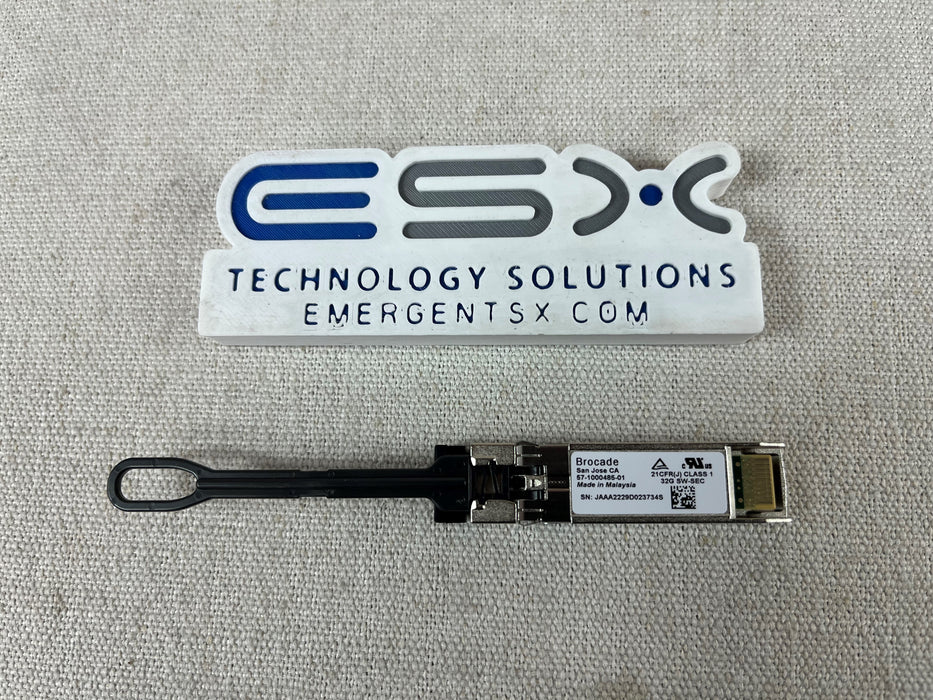 BROCADE 32GBPS SW SFP+ TRANCEIVER MODULE 57-1000485-01