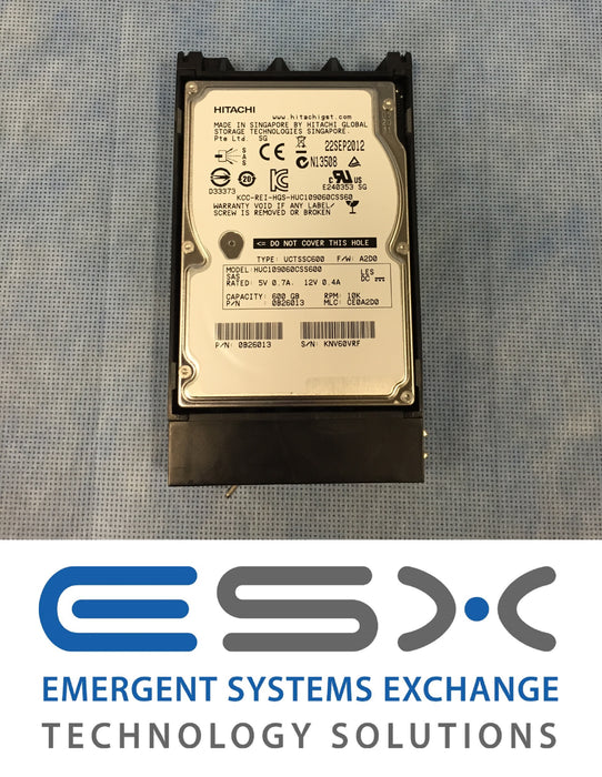 EMC / Isilon 600GB 10k 2.5" Hard Drive - PN: 0B26013
