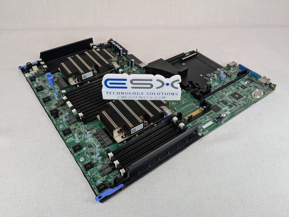 Dell 6NR82 PowerEdge R640 Main System Motherboard Assembly w/ 2x HS, iDRAC Ent