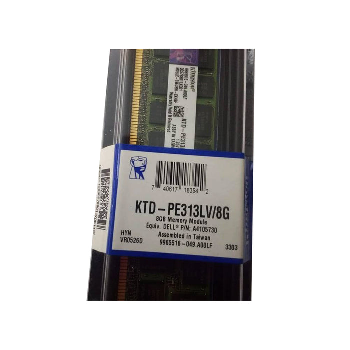 Kingston KTD-PE313LV/8G 2Rx4 PC3L-10600R 8GB DDR3 1333Mhz ECC Memory Ram DIMM