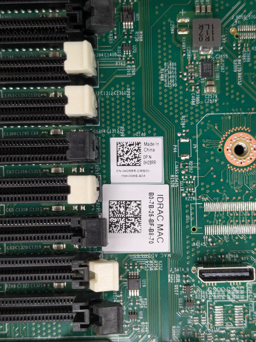 Dell H28RR PowerEdge R640 Server Main System Motherboard Assembly LGA3647