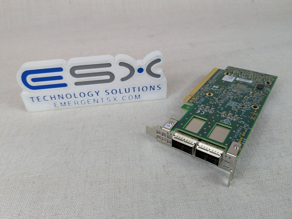 Dell F6FXM Mellanox ConnectX-6 Dual Port 100GB QSFP56 Network Adapter LP
