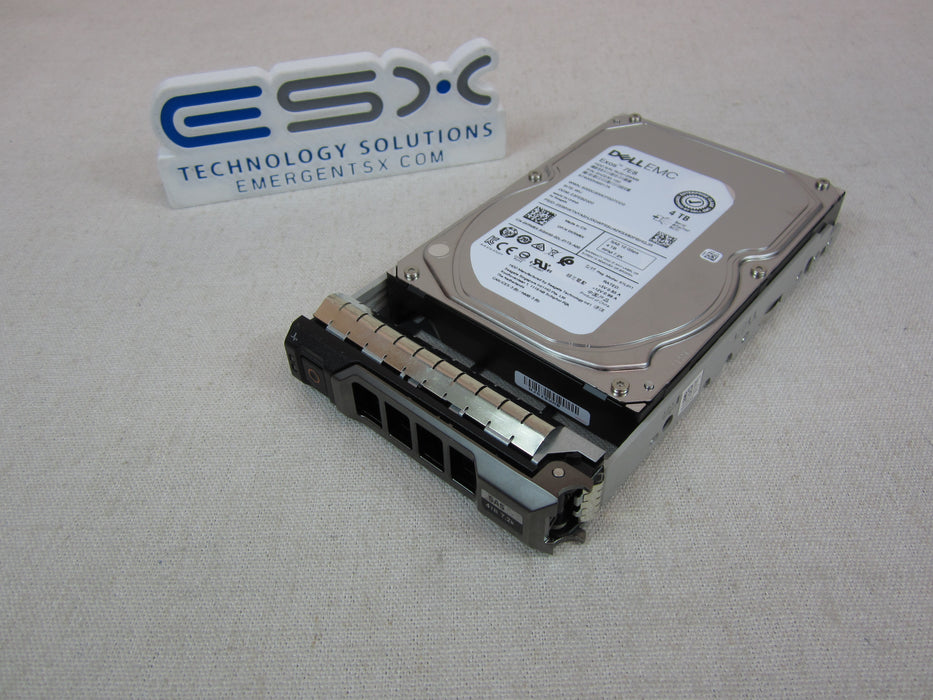 Dell KRM6X 4TB 7.2k 12Gb/s 3.5" SAS Hard Drive ST4000NM017A w/ 13G Tray
