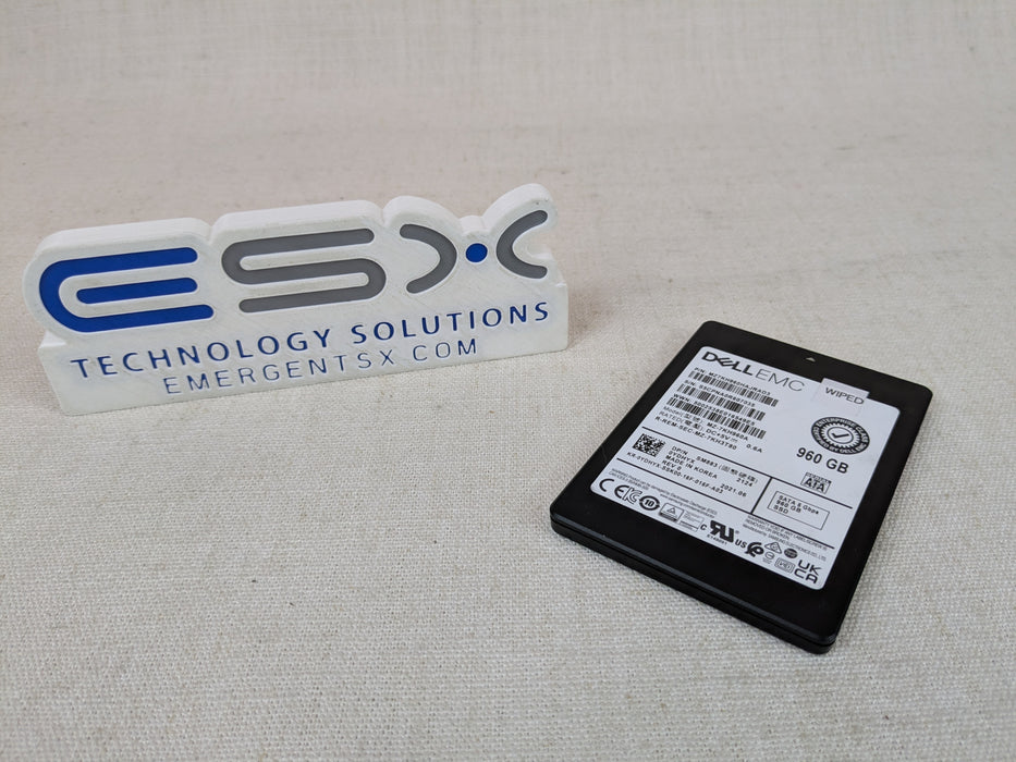 Dell YDHYX 960GB 6Gb/s 2.5” SATA Mix Use SSD Samsung MZ-7KH960A No Tray