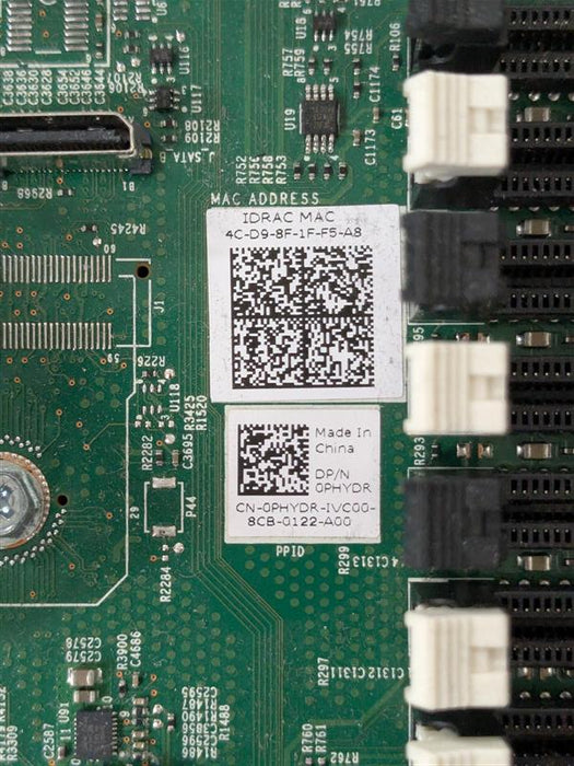 Dell PHYDR PowerEdge R640 VXRail E560F Server Main System Motherboard Assembly