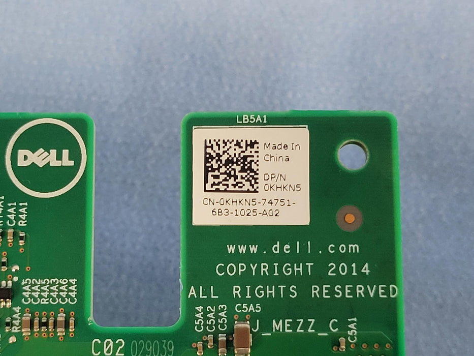 Dell KHKN5 PCIe Bypass Extension Mezzanine Card for FC630