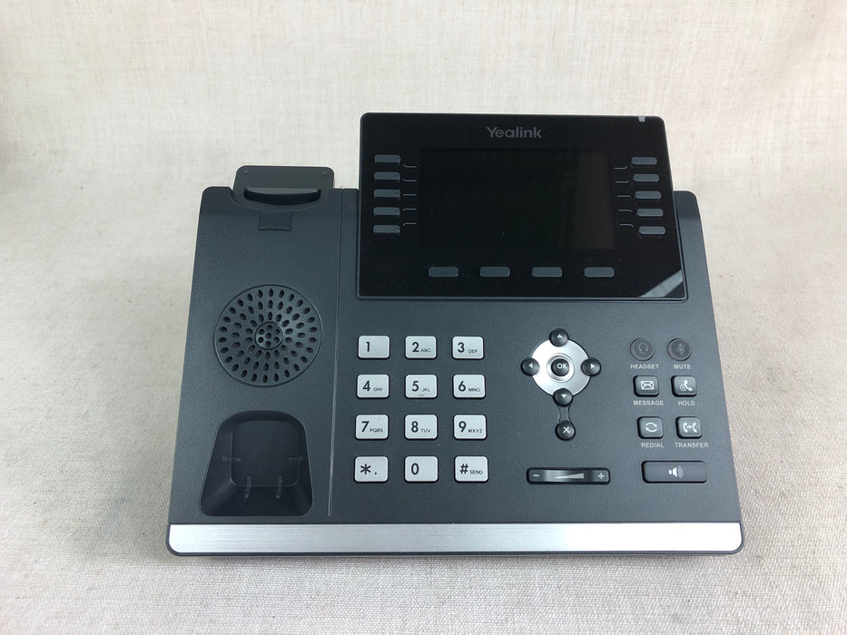 Yealink SIP-T46U Ultra-Elegant IP phone w/ 5V AC adapter