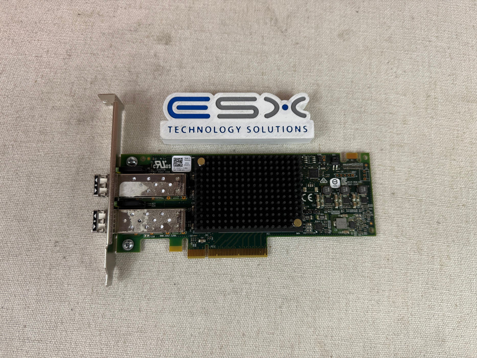 Dell RXNT1 Emulex LPe31002-M6 Dual-Port 16Gb/s FC HBA Full Height w/ SFPs