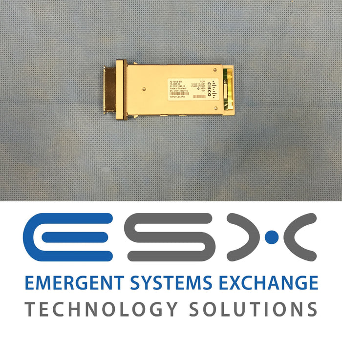 Lot of 2 GENUINE Cisco X2-10GB-SR 10GBASE-SR X2 Optical Transceiver Module