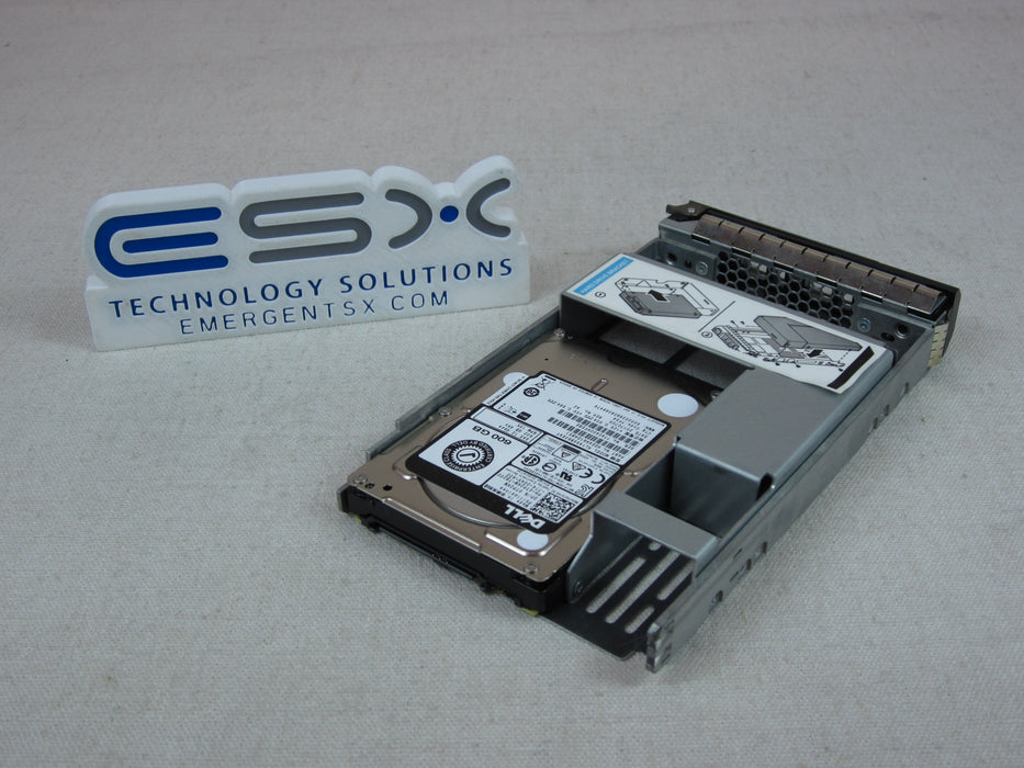 Dell TP2KW 600GB 15k 12Gb/s 2.5" SAS Hard Drive AL14SXB60EAY in 3.5” 13G Tray