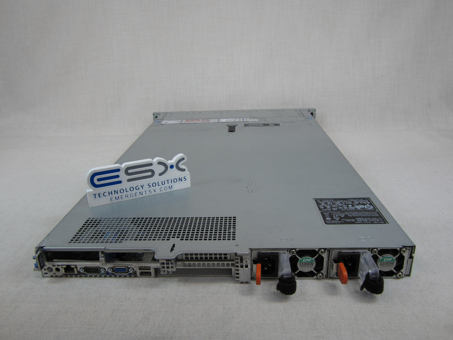 Dell PowerEdge XC640 10x 2.5” 1U CTO Server – 2x HS, 2x 1100W, iDRAC, NVMe BP