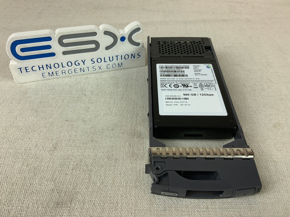Netapp X371A 960gb 12Gbps 2.5" SSD